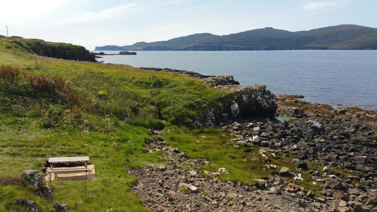 Harlosh Log Cabins Dunvegan  Exterior photo