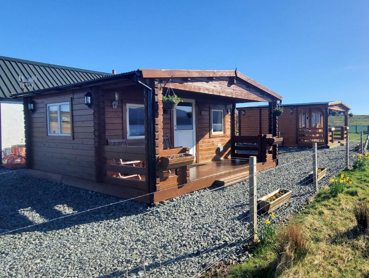 Harlosh Log Cabins Dunvegan  Exterior photo